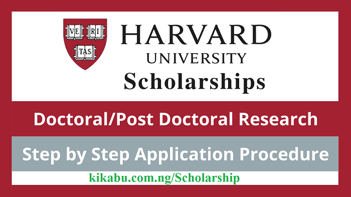 Harvard University Scholarship 2025