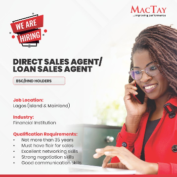 Exploring Career Opportunities as a Direct Sales Agent in the Banking Sector